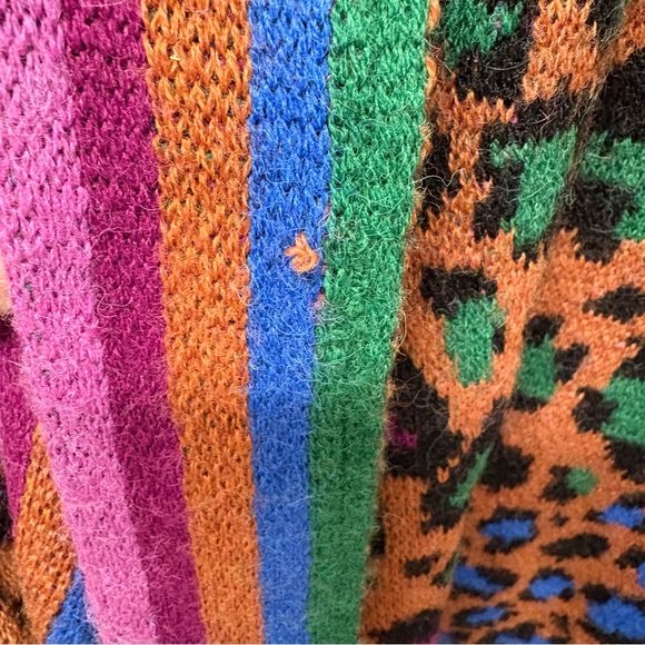 FARM Rio Ainika Tapestry Cardigan Medium Vibrant - Picture 9 of 9